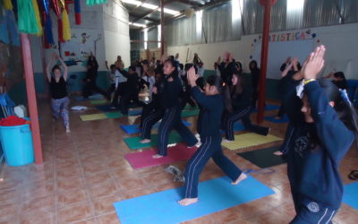Margaret Grafstein, Restorative Alignment Yoga Classes for Young Women , Oaxaca, Mexico