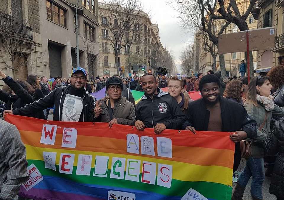 George Reginald Freeman, Our Lives Matters!, Barcelona, Spain