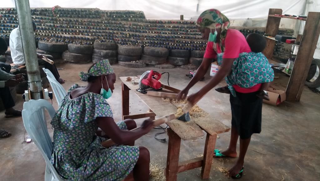 Joy Tony, Imafon Bamboo Nursery Farm Project, Akure, Nigeria