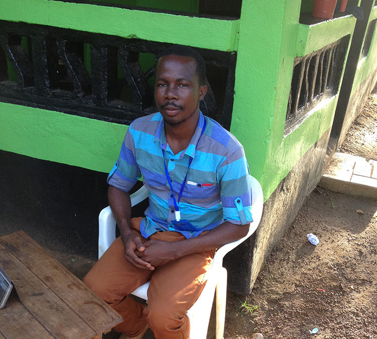Emmanuel Kpon Saye, Support Rehabilitation Project, Nimba, Liberia