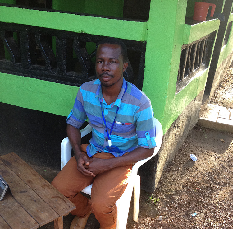 Emmanuel Kpon Saye, Support Rehabilitation Project, Nimba, Liberia
