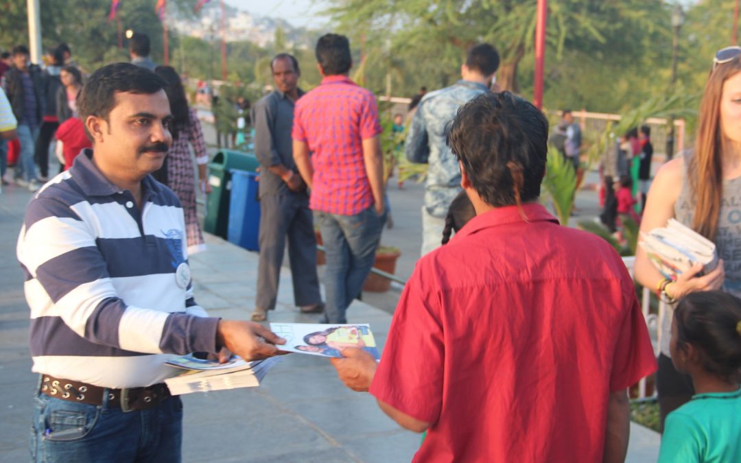 Chetan Padliya, Jal Pari Kyon Dhari Abhiyan, India