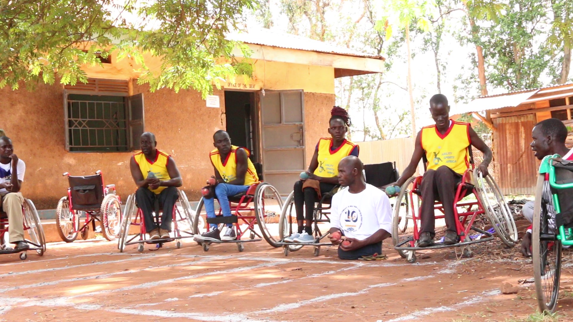 A smiling African girl
