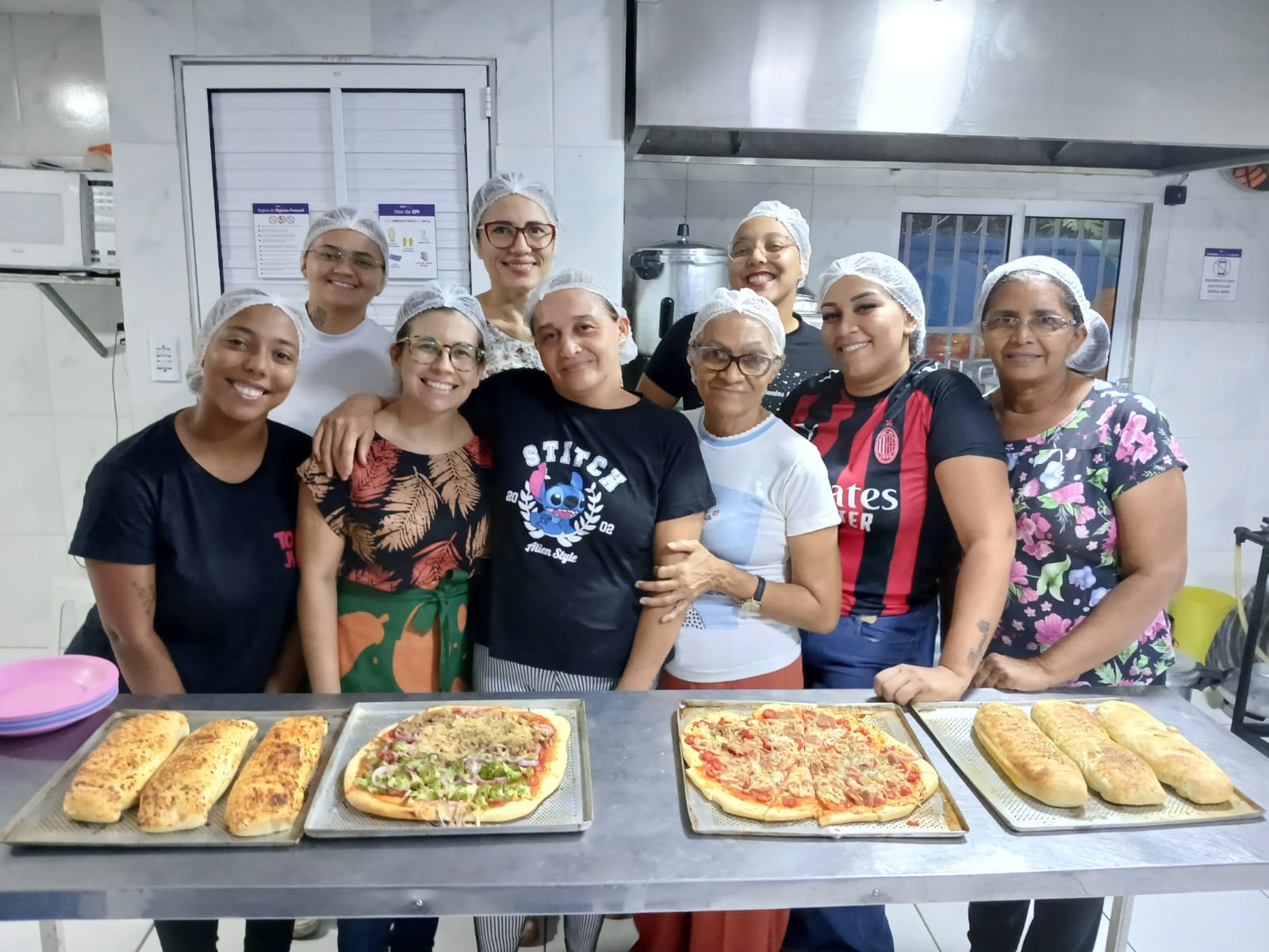 A classroom of Nigerian young girls