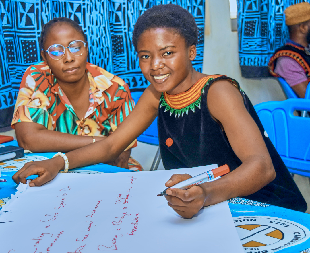 Students in a classroom in Rwanda