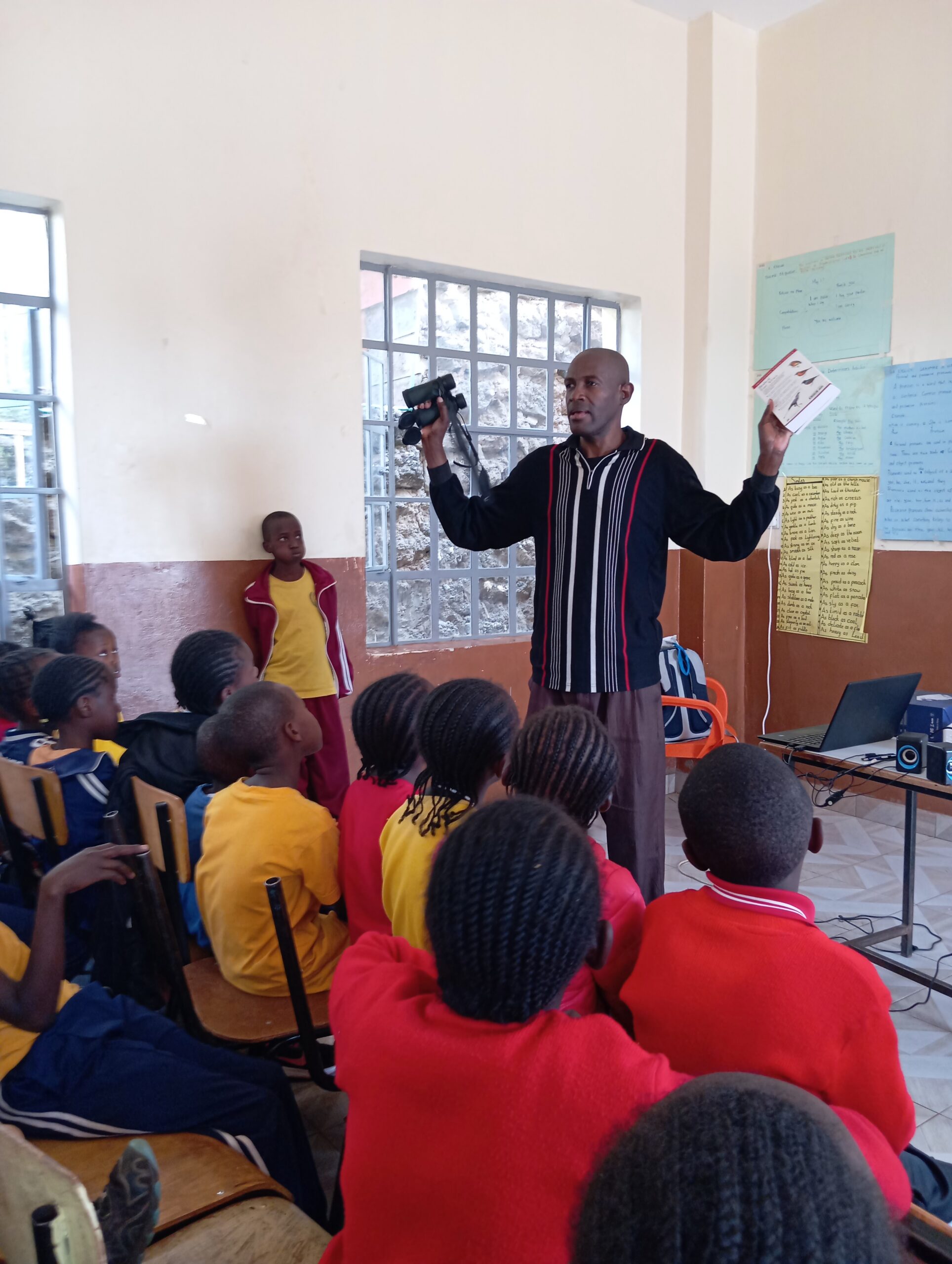 Students in a classroom in Rwanda