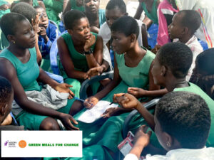 group of school children